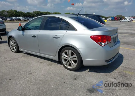 2014 Chevrolet Cruze Ltz из США, поврежденный, VIN 1G1PG5SB0E7337622
